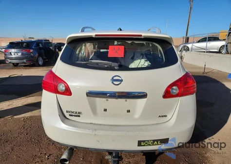 2014 Nissan Rogue Select S from USA, damaged, VIN JN8AS5MV0EW718755